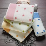 Jacquard woven towels with different designs